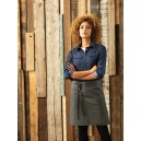 Tablier de cuisine mi-long marron - TOPTEX