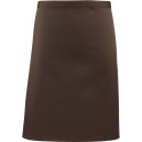 Tablier de cuisine mi-long marron - TOPTEX