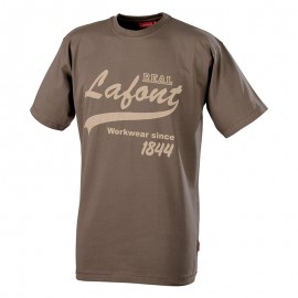 Tee Shirt de Travail Homme Marron Nikan - ADOLPHE LAFONT