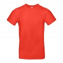 Tee-shirt de Travail Coton Homme Orange Sunset - TOPTEX 100% Coton