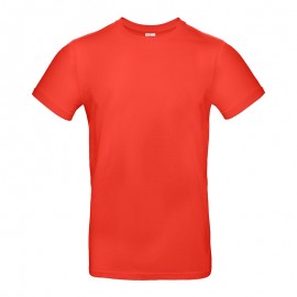 Tee-Shirt de Travail Coton Homme Orange Sunset - TOPTEX