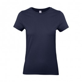 Tee-shirt de Travail Coton Femme Bleu Marine - TOPTEX