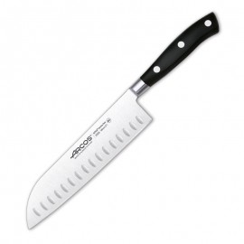 Couteau Santoku Lame Alvéolée 18cm Gamme Riviera - ARCOS