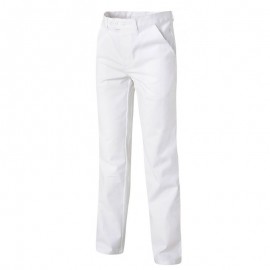 Pantalon de Travail Homme 100% Coton Blanc - MOLINEL