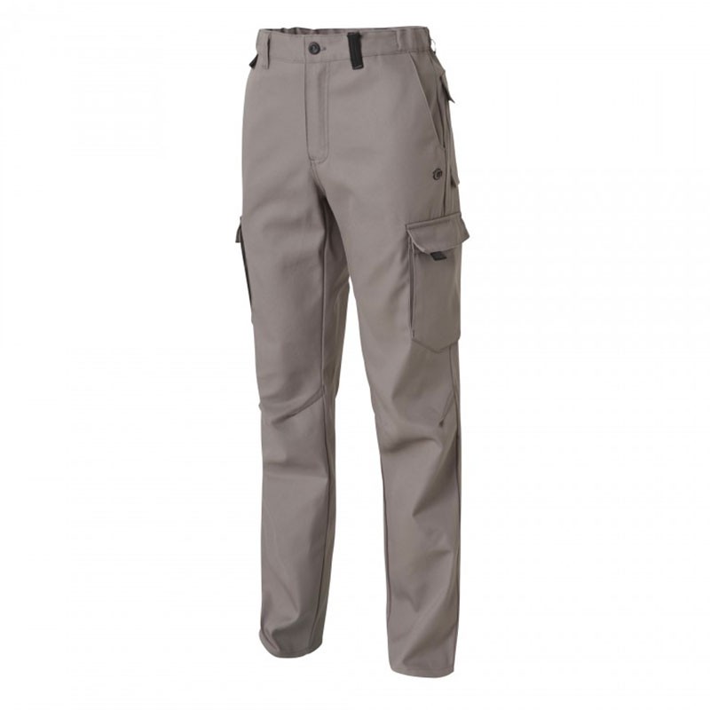 Pantalon de Travail Barroud Optimax Gris Coton Polyester MOLINEL