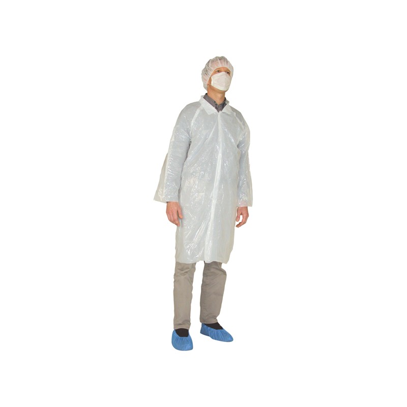 Blouse Jetable Plastique (Lot de 10) - COVERGUARD