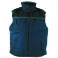 image look Gilet de Travail Ripstop Multi Poches Bleu et Noir - COVERGUARD