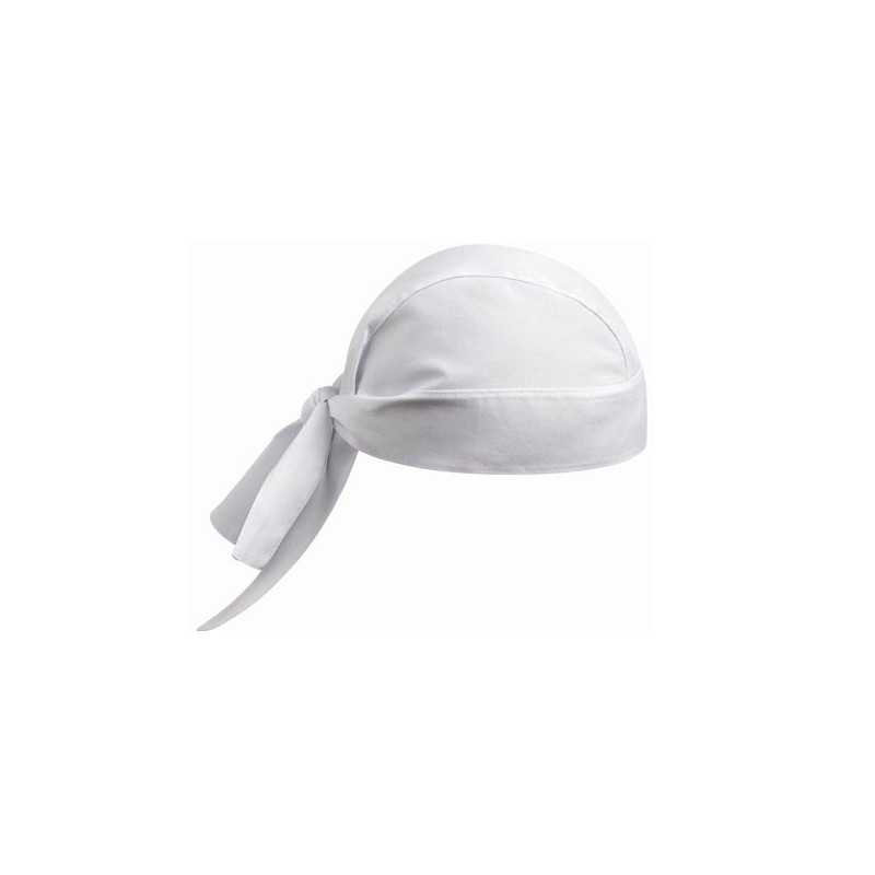 BANDANA DE CUISINE BLANC