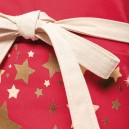 tablier de cuisine rouge etoiles mixte