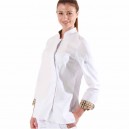Veste de cuisine a carreaux