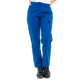 Pantalon de Travail Femme Jade Bleu Bugatti - ADOLPHE LAFONT