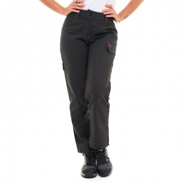 Pantalon de Travail Femme Jade Gris Charcoal - ADOLPHE LAFONT