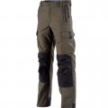 image look Pantalon de Travail Homme Hakan Marron - ADOLPHE LAFONT
