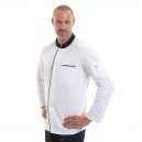 Veste de cuisine ABAX Robur, coupe droite, qualité du tissu