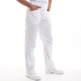 Pantalon de Cuisine Blanc Arenal - ROBUR