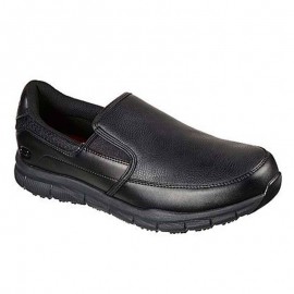 Baskets de Travail Slip-on Homme Noir - SKECHERS