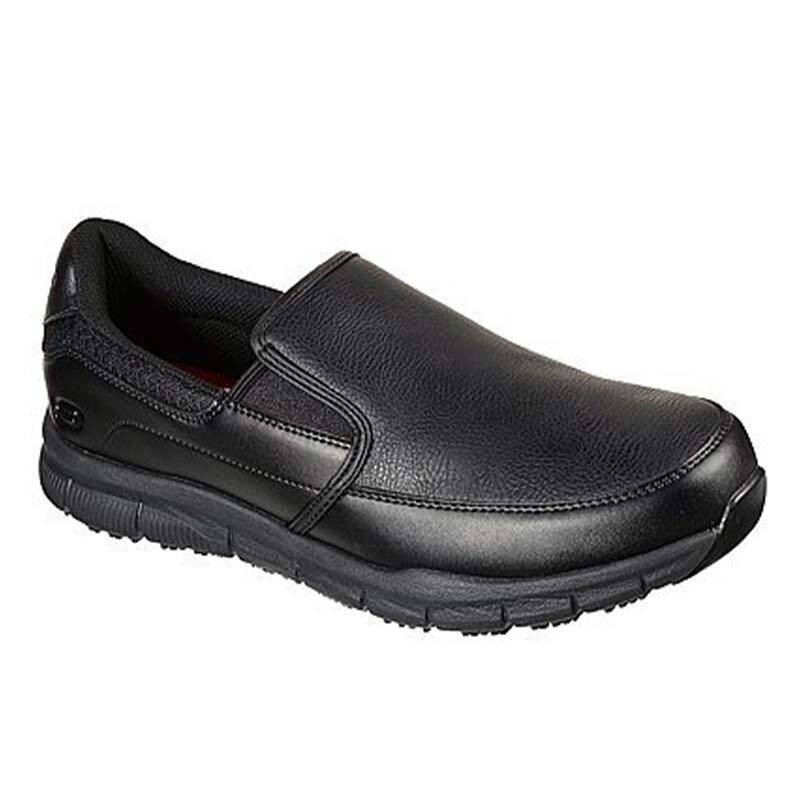 Baskets de Travail Slip-on Homme Noir - SKECHERS
