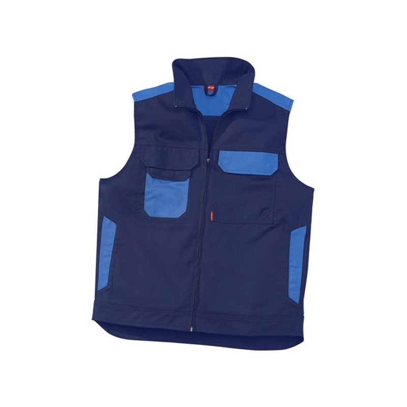 Gilet de travail MARINE/AZUR 9COL00CP - ADOLPHE LAFONT