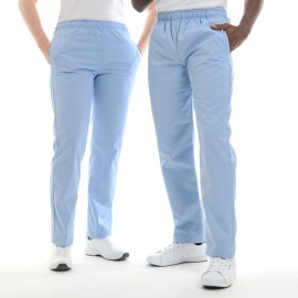 Pantalon Médical Unisexe Bleu Ciel - MANELLI