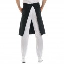 Tablier de cuisine court à nouer à la taille