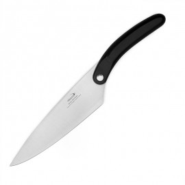 Couteau de Chef Eminceur Acier Inox 19 cm Silex Premium - DEGLON