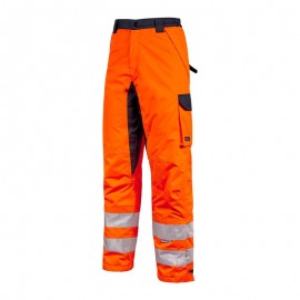 Pantalon de Travail Haute Visibilité Orange Subu - UPOWER