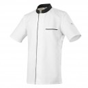 veste de cuisine manches courtes