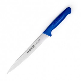 Couteau filet de sole 17 cm manche bleu - FISCHER