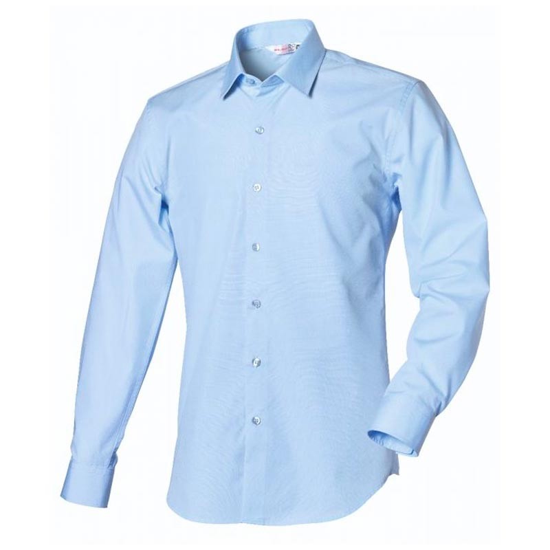 chemise de service bleu ciel