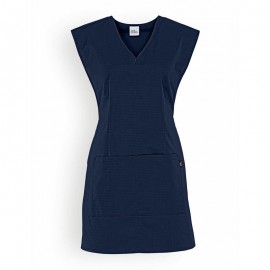 Chasuble de Travail Col V Bleu Marine - PROFI DRESS