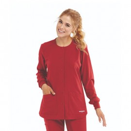 Veste Médicale Passe-Couloir Femme Rouge - SKECHERS