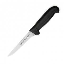 Couteau à désosser lame courbée 13 cm noir - FISCHER