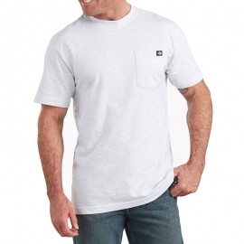 T-Shirt de Travail Col Rond Blanc - DICKIES