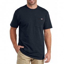 T-shirt de Travail Col Rond Bleu Marine - DICKIES