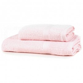Serviette de bain rose en coton - Towel City