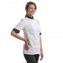 Veste de cuisine de qualité avec son tissu Klopman gamme Jena Marque Manelli