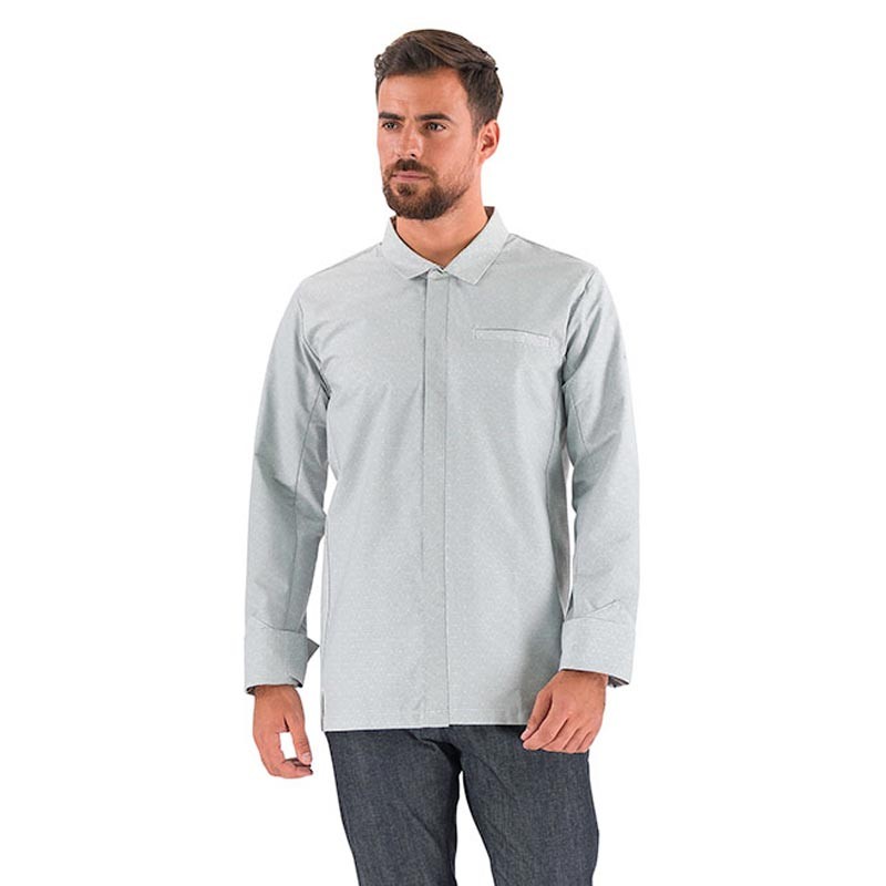 Veste de cuisine professionnelle gris chiné pour homme Lafont