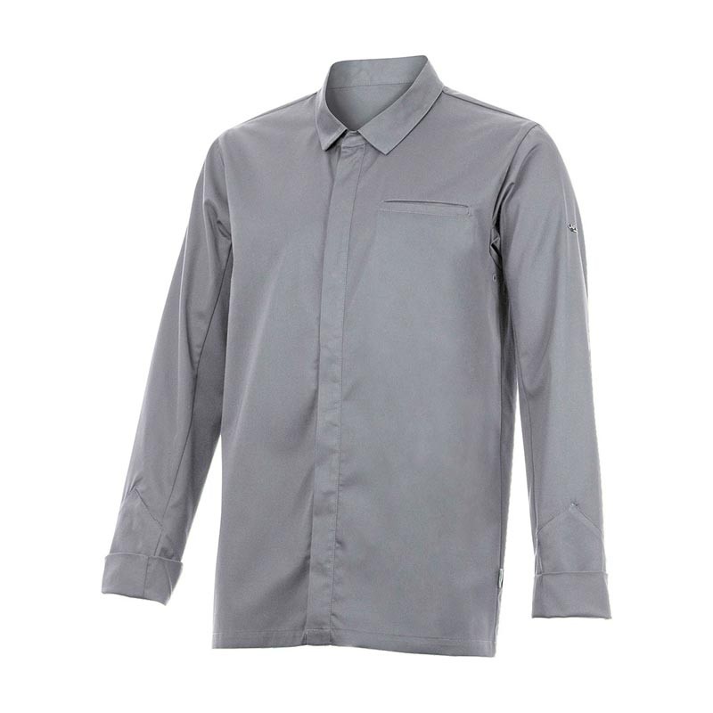 Veste professionnelle de cuisine homme gris acier Lafont