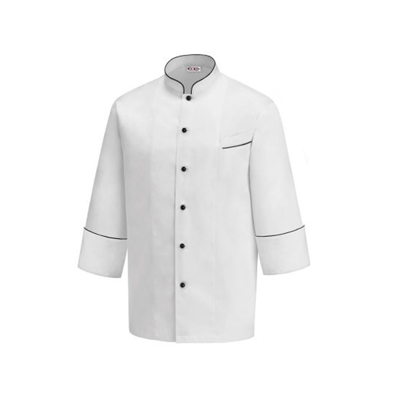 Veste de Cuisine blanche dos aéré - Luca
