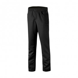 Pantalon de Cuisine Fusion Noir Charcoal - LAFONT CUISINE