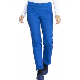 Pantalon médical bleu royal ceinture élastiquée femme - DICKIES