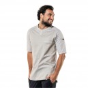 t-shirt chef de cuisine sable beige chaud devant