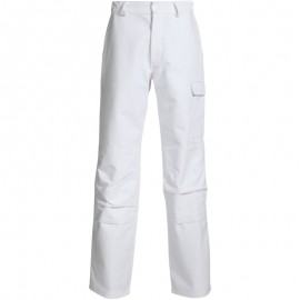 Pantalon New Pilote Homme Poches Genoux Blanc - MOLINEL