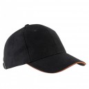 Casquette Homme Orlando Orange Liseré Orange -