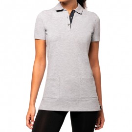 Polo Long Manches Courtes Femme - TOPTEX