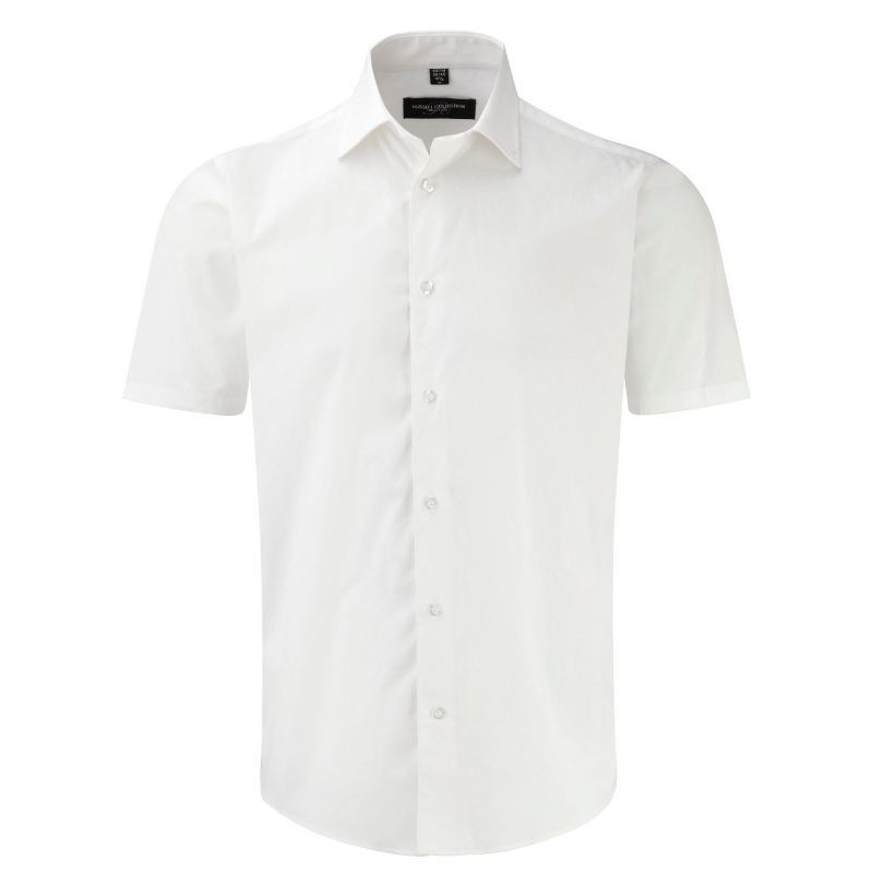 Manches Courtes Chemise Blanche Homme Manche Longue