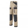 image look Pantalon de Travail Homme Multipoches Protection Genoux Beige - ADOLPHE LAFONT