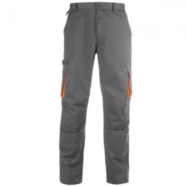 Pantalon de Travail Homme Gris & Orange - EUROPROTECTION