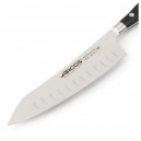 Zoom Lame Couteau Rocking Santoku 180 mm Gamme Riviera Noir - ARCOS