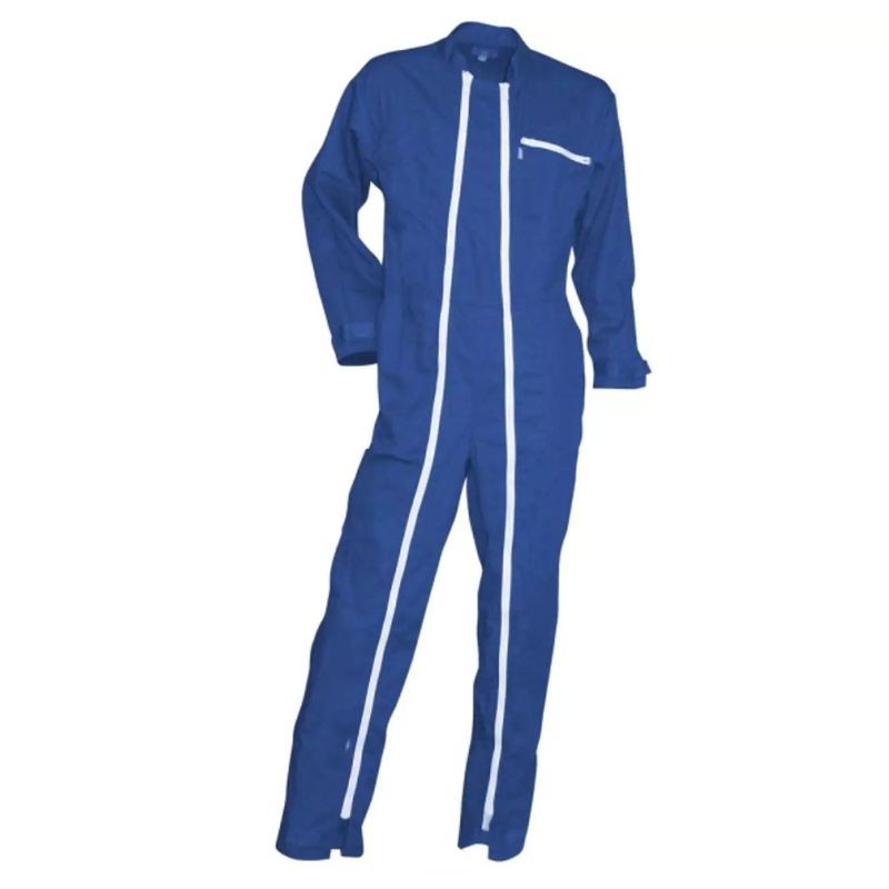 Combinaison Homme Double Fermeture Multi-poches Crocq Bleu Bugatti  - LMA